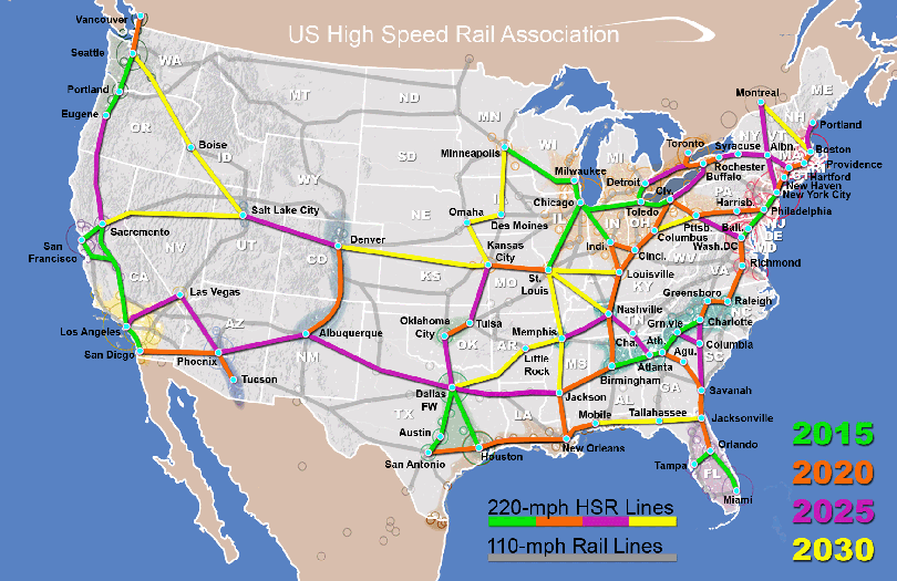 810 US HSR Phasing Map